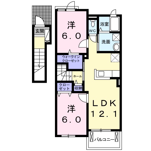 グレンゼントの間取り