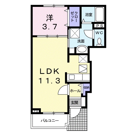 ピュア ライズの間取り