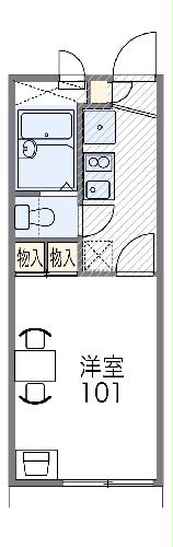 レオパレス堀川の間取り