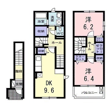 Casa MiaⅡの間取り