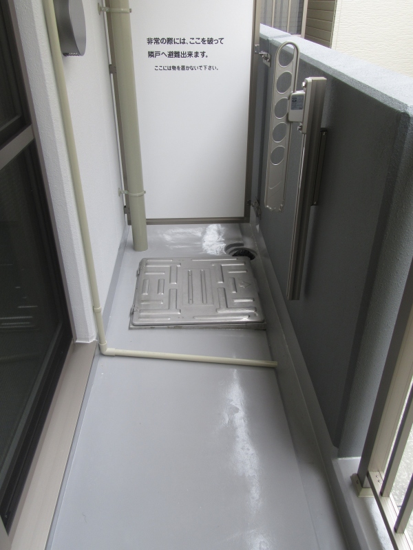 10/20 バルコニー