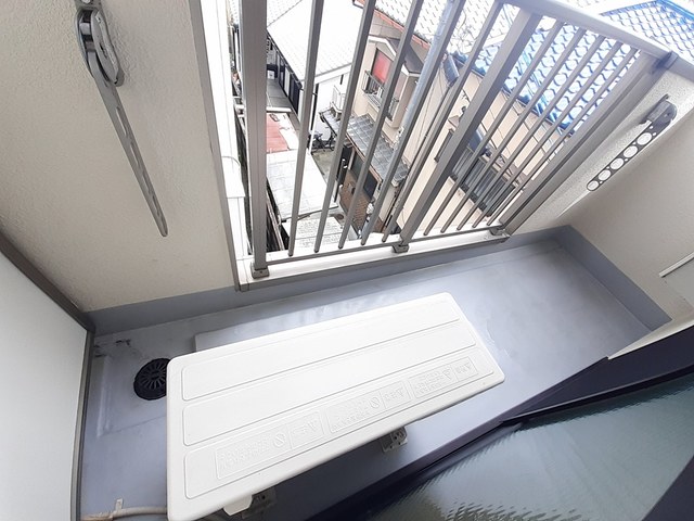 12/24 バルコニー