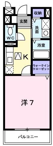 コウジィーコートⅡの間取り