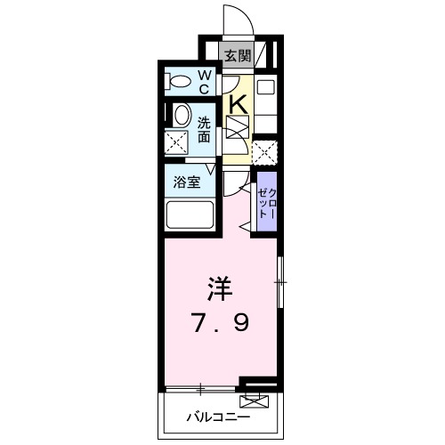プチフランの間取り
