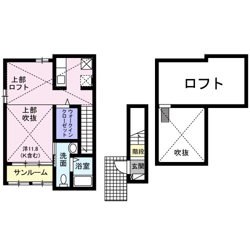 リバーサイド・メゾンの間取り
