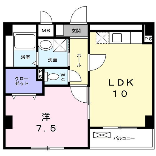アルディエンテ Y&Jの間取り