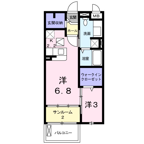 フォルテの間取り
