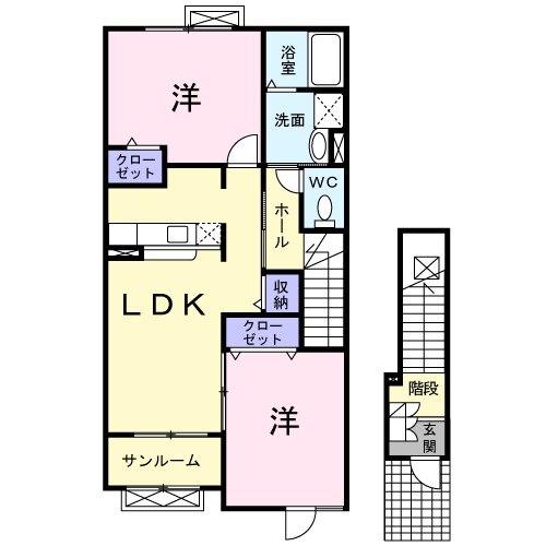 クレンツェの間取り
