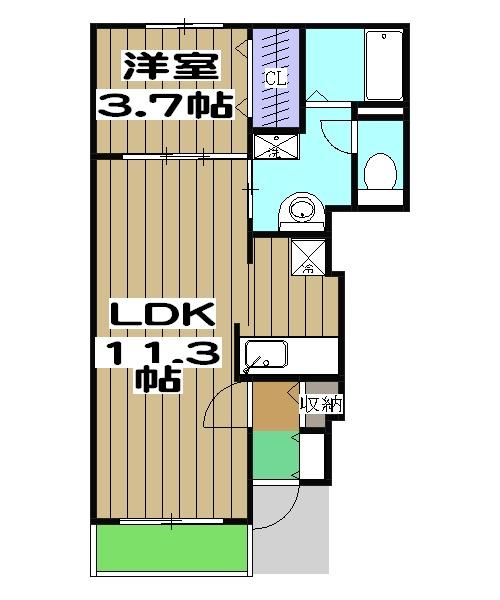 メゾン・ド・サカエの間取り