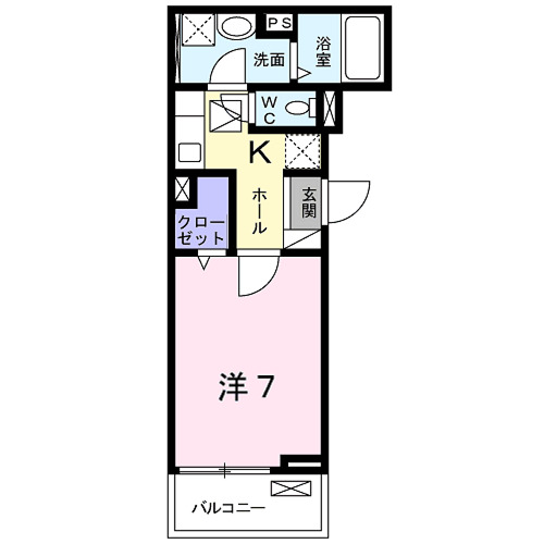 グランデ・カーサ・ケイⅡの間取り