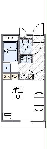 レオパレスイン京都の間取り