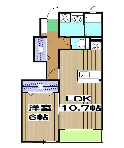アルコバレーノの間取り
