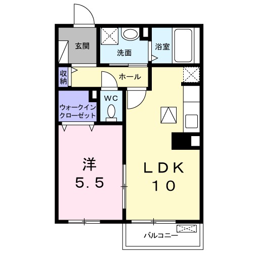 シャトーヒルズ 南館の間取り