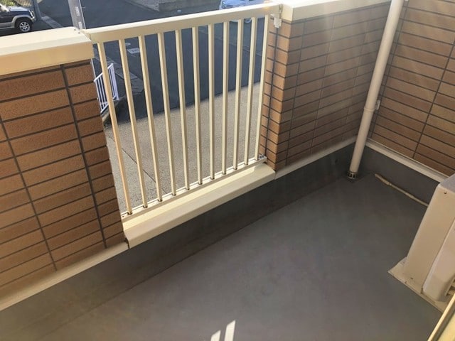 12/28 バルコニー