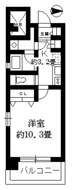 ＡＸＩＳ若松町の間取り