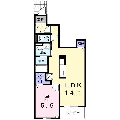 オアシスの間取り