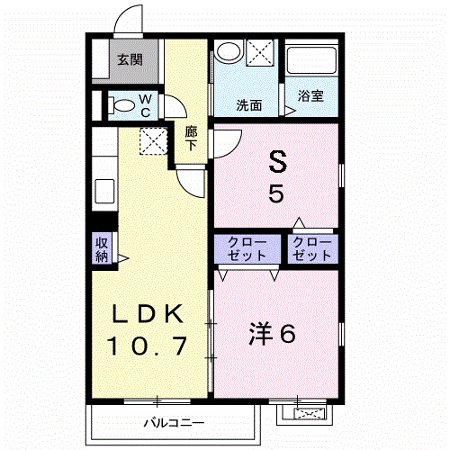 グラン佐竹の間取り