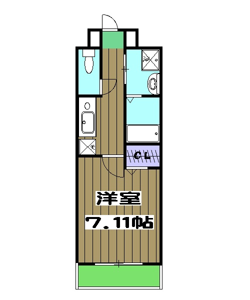 ベリエ太秦の間取り