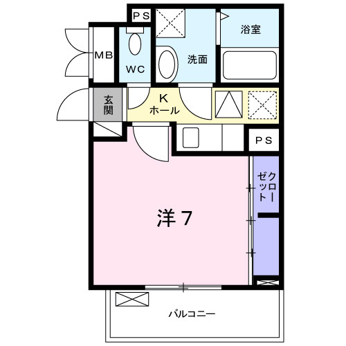 ディアコート洛東の間取り