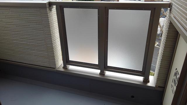 12/20 バルコニー