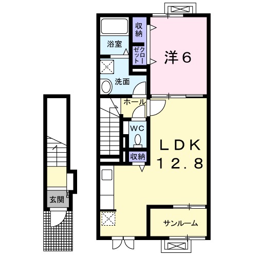 CasaT&M Aの間取り