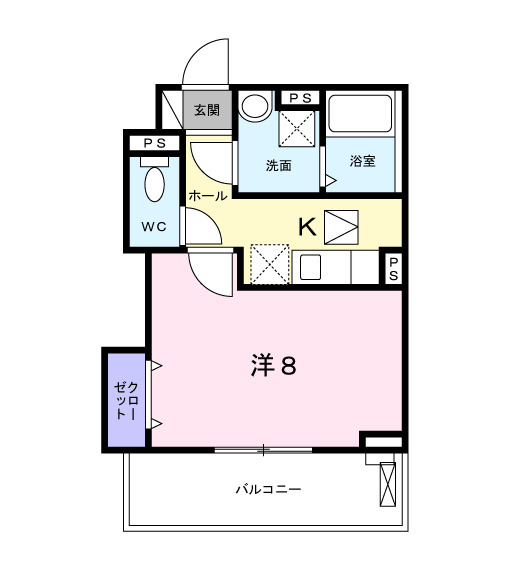 ルーチェ伊勢田の間取り