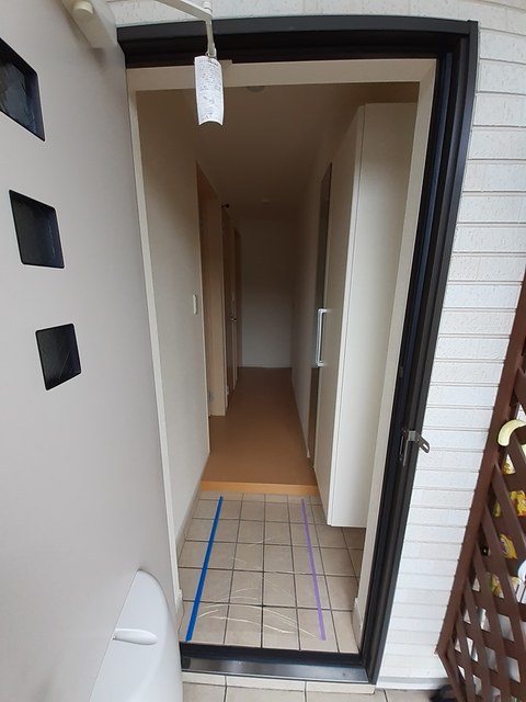 6/20 玄関
