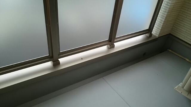 12/20 バルコニー