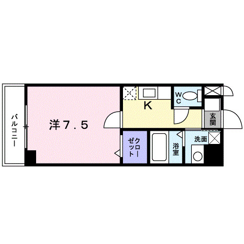 シャルマントゥールの間取り