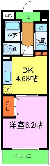 エスペランスの間取り