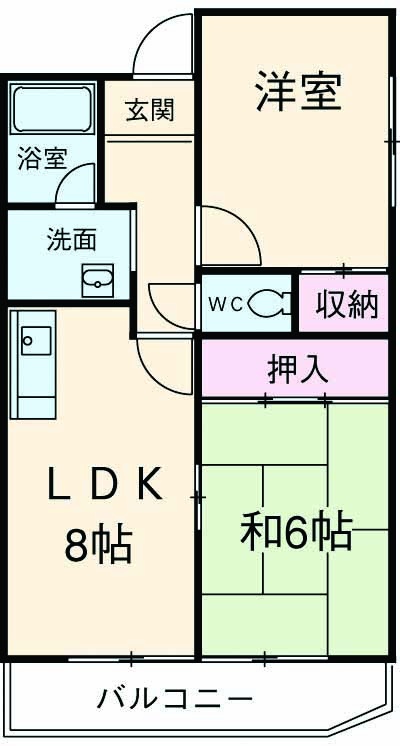 オデオンⅡの間取り