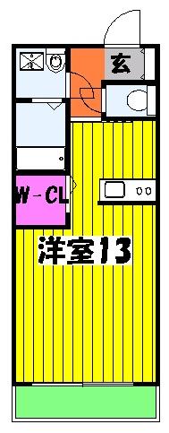 シャーメゾン岸和田の間取り