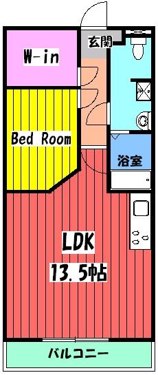 ラフィナート和泉の間取り