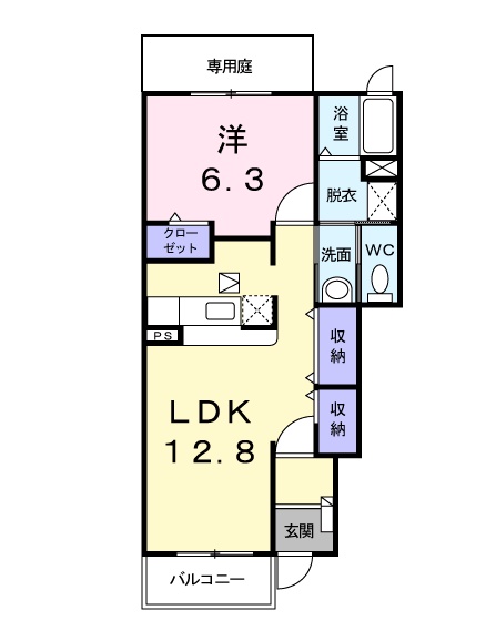 サンリットスクエアの間取り