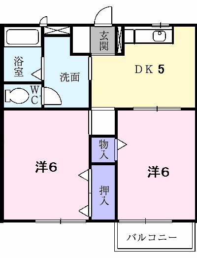 メゾンリヴェールの間取り