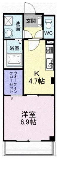 ソレアードスールの間取り