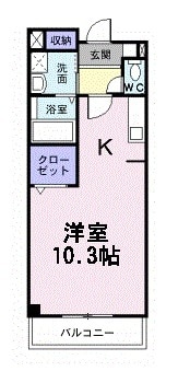 フォチュネイトの間取り