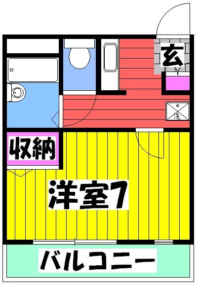 ユウパレス和泉府中の間取り