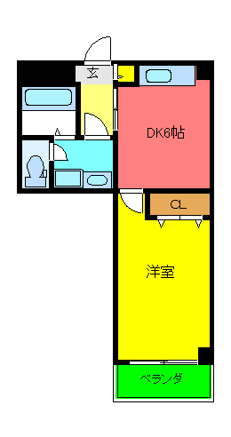 ファーストパレスの間取り