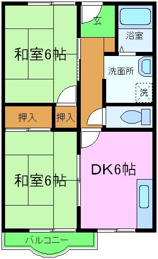 サンライフ南町の間取り