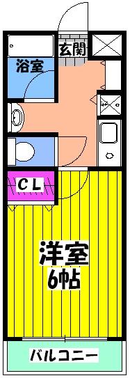 ルミエールマゴジⅢの間取り