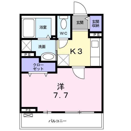 ル・レ-ヴの間取り