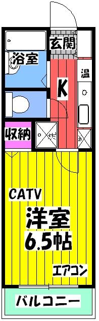 山下ハイツの間取り