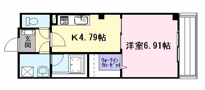 ソレアードスールの間取り