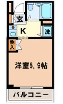 ジョイフル岸和田の間取り