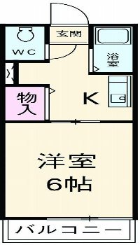 ベルドミール久米田の間取り