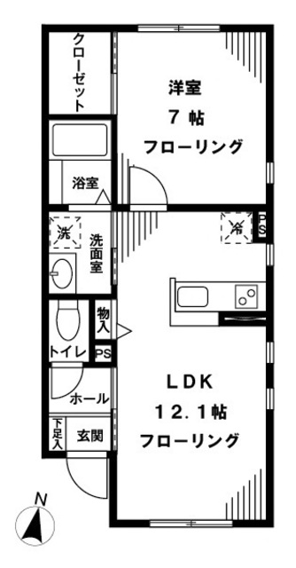 Bien Kagurazakaの間取り