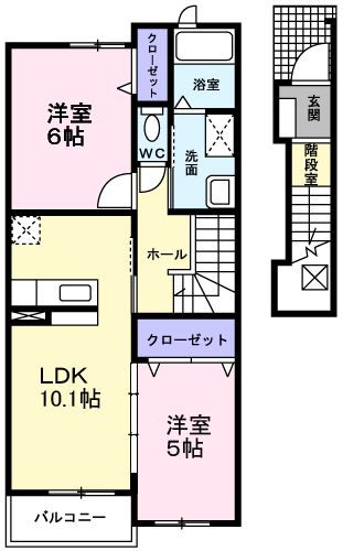 サザン クロスの間取り