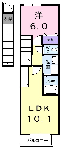 ソレアードの間取り