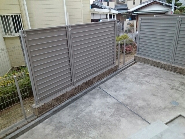 10/20 バルコニー